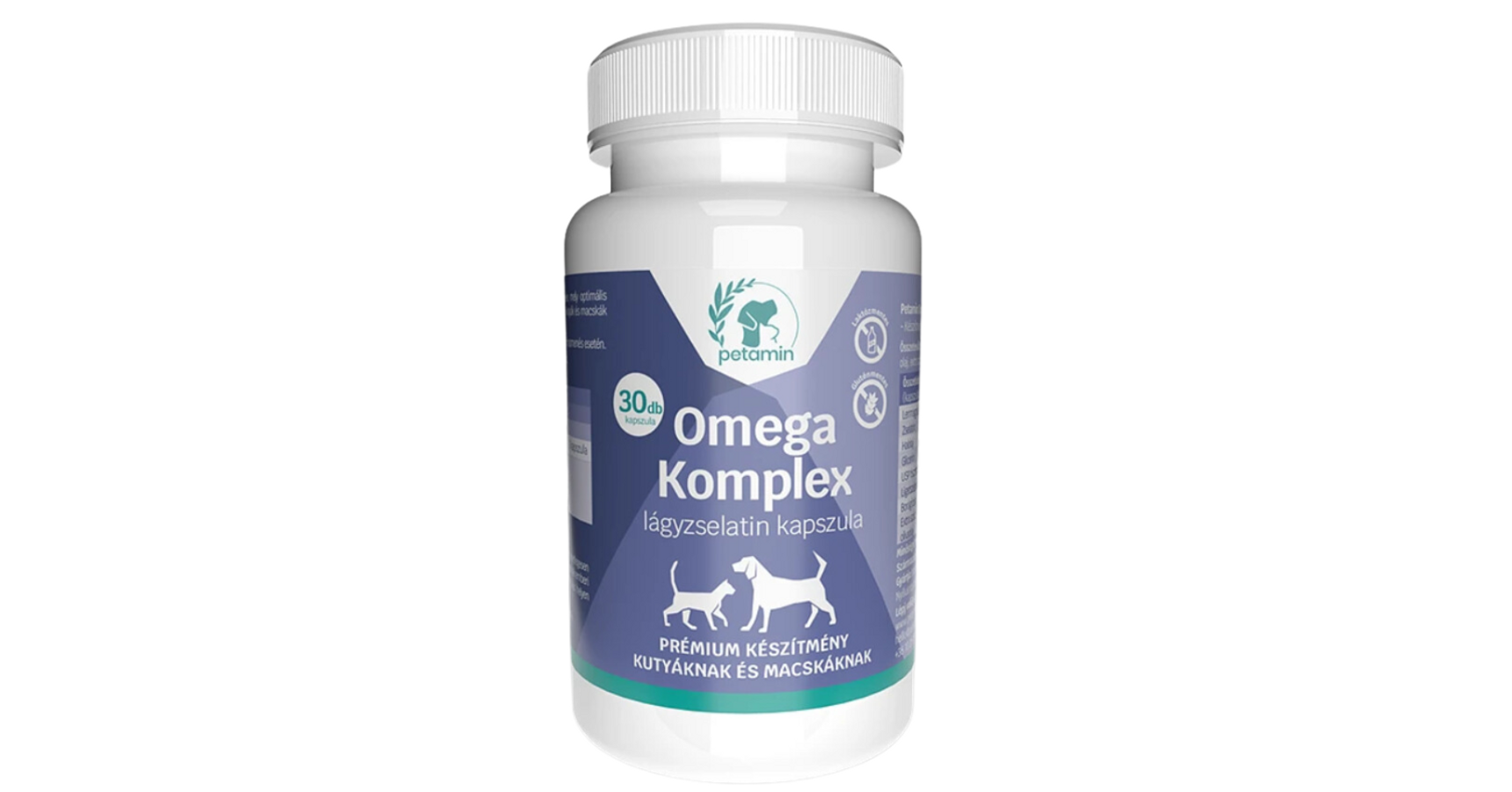 Omega Complex (Omega 3,6,9) prírodné mäkké želatínové kapsule pre psy a