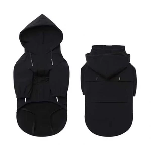 Zateplená vetrovka pre psa, čierna, viac veľkostí