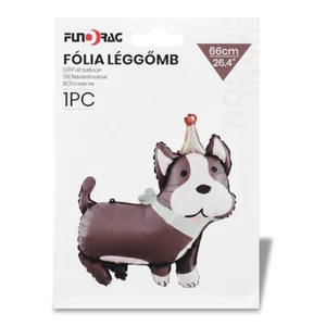 Fóliový balónik – buldog 66 cm