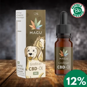 BIO CBD olej pre psov nad 30 kg, 12% – Magu CBD