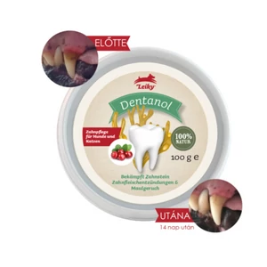 100% prírodný prášok proti zubnému kameňu, zápalu ďasien a zápachu z papule pre psov a mačky – Leiky