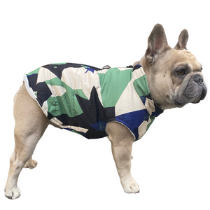 Free Dogs bélelt kutyakabát, zöld, 3XL-es