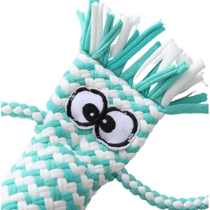 Cukríky – Pískajúce lanové hračky pre psov, viac farieb (25 cm)