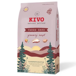 KIVO – Hidegen sajtolt Gabonamentes Száraztáp – Kacsa 14kg