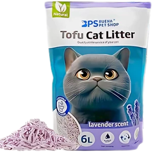 Tofu podstielka pre mačky s vôňou levandule, 2,3 kg