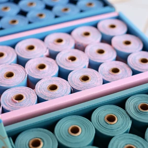 BAGORGANI Prémiové ekologické vrecká na psie exkrementy, viac farieb