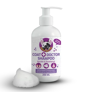 Happy Bulldog Coat Doctor šampón pre psov s keratínom a pantenolom, 250 ml
