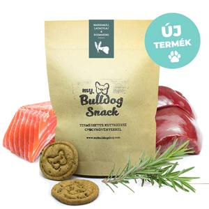 My Bulldog Snack – prírodné psie sušienky s bylinkami, hovädzia pečeň-lososový olej-rozmarín