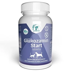 Glukozamín Start tablety pre zdravé kĺby psov a mačiek, 30 tabliet – PETAMIN