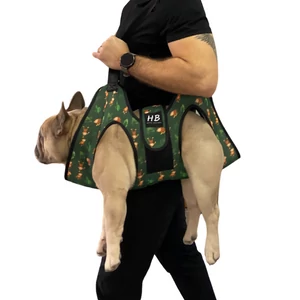 Prenosná taška pre domácich miláčikov s nastaviteľnými popruhmi na schody, zdvíhací postroj pre psa