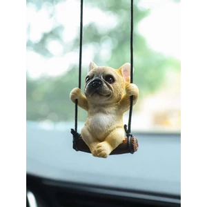 3D soška francúzskeho buldočka na zavesenie do auta