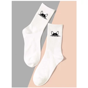 Basic Happy Bulldog ponožky, veľkosť 36-41