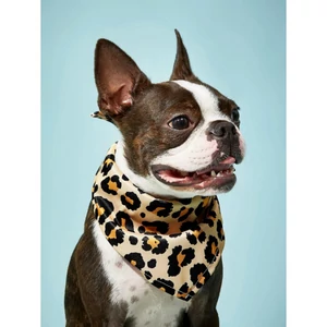 Šatka pre psa s motívom leoparda