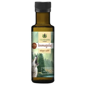 100% Ľanový olej za studena lisovaný 100 ml, Teomann