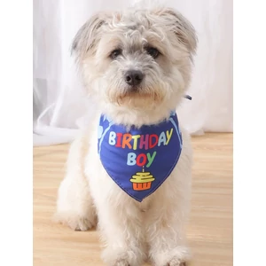Narodeninová šatka pre psa "Birthday boy" s kosťami Narodeninová šatka pre psa "Birthday boy" s kosťami