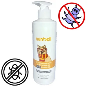 Nunbell 5 v 1 šampón proti všiam a roztočom pre psov