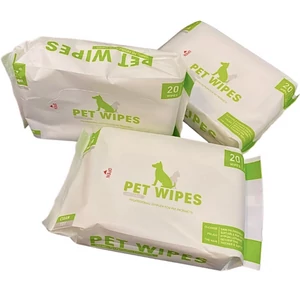 Nunbell vlhčené obrúsky pre psov, 20 ks