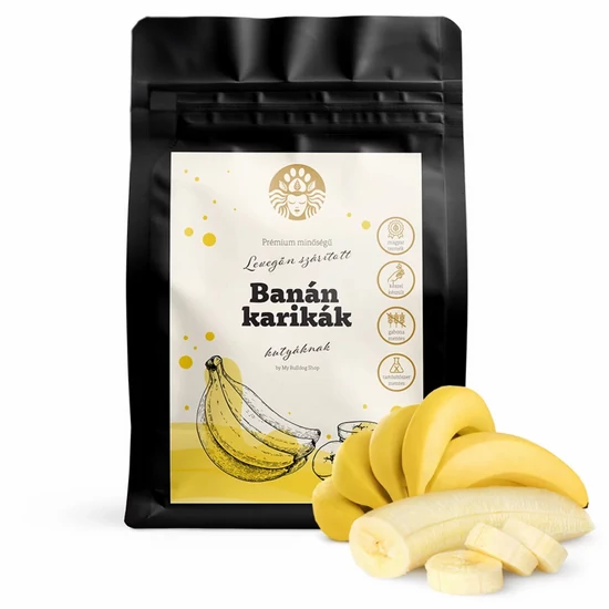 Sušené banánové krúžky na vzduchu - 100 g