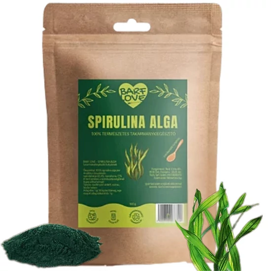 Bio Spirulina riasa pre psov 100 g, BARF LOVE