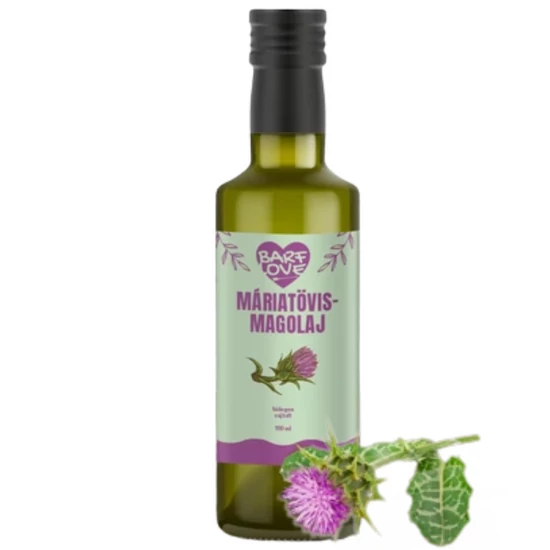 100% Olej z Ostropestreca Mariánskeho, lisovaný za studena, 100 ml – BARF LOVE