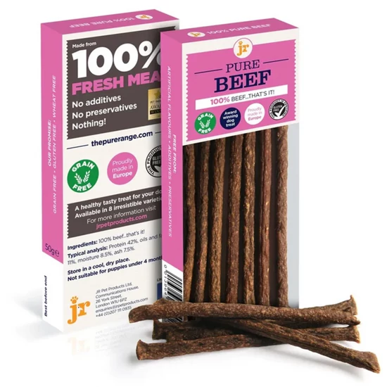 100% hovädzie mäso stick 50 g, JR Pet Products