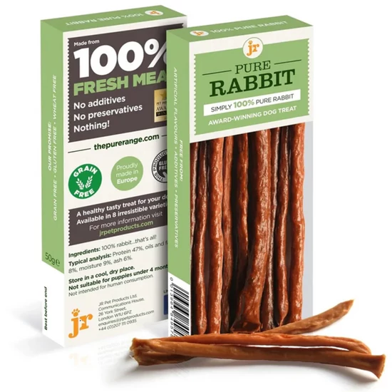 100 % králičie mäso stick 50 g – JR Pet Products