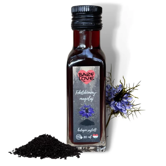 100 % za studena lisovaný olej z čiernej rasce, 100 ml – BARF LOVE