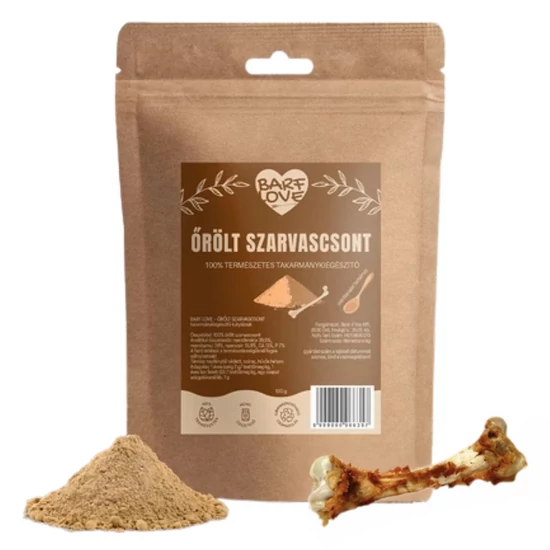 Barf Love 100% mletá jelenia kosť 100 g, BARF LOVE