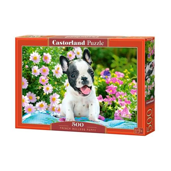 Castorland 500 dielikové puzzle - Šteniatko francúzskeho buldoga