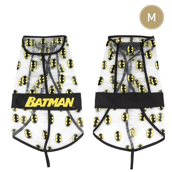 BATMAN pršiplášť pre psa, M