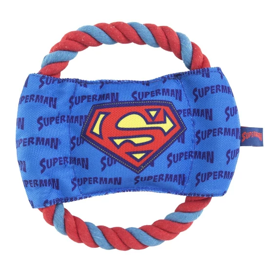 Hračka pre psa SUPERMAN frisbee na lane