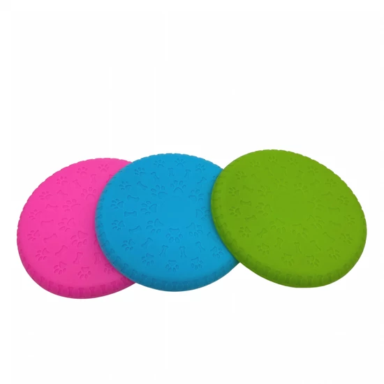 CYBER RUBBER psí frisbee – 18 cm, zelené