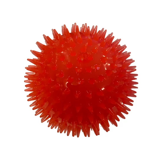 Nenahraditeľná loptička na čistenie zubov pre psov, 7 cm, červená
