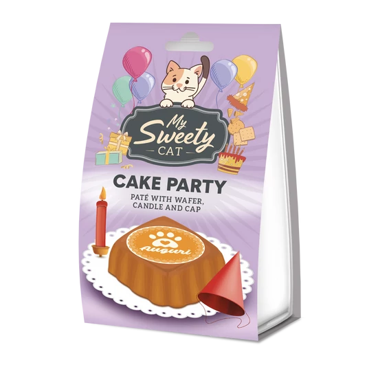 My Sweety Cat narodeninová torta pre mačky s oblátkou