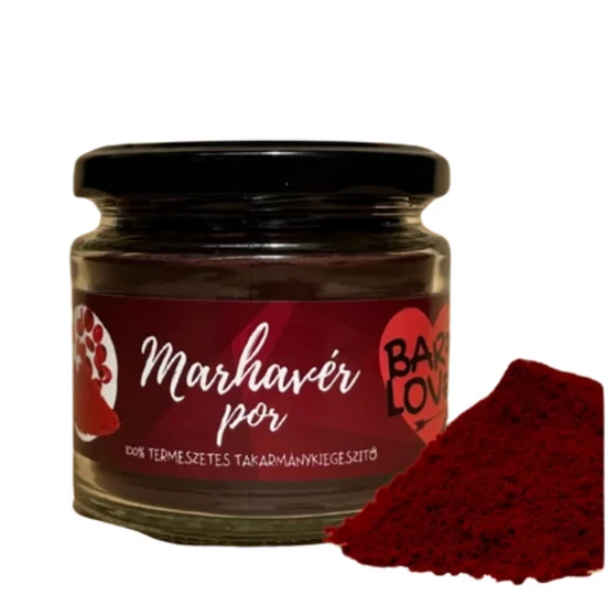 Barf Love Hovädzia krv v prášku pre psov 90 g, BARF LOVE