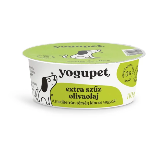 Yogupet Bezlaktózový jogurt pre psy - S extra panenským olivovým olejom 110 g