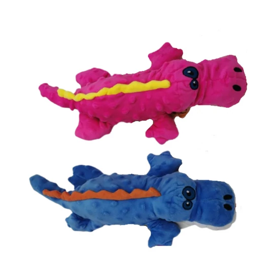 Plyšová hračka pre psa – dinosaurus, rôzne farby