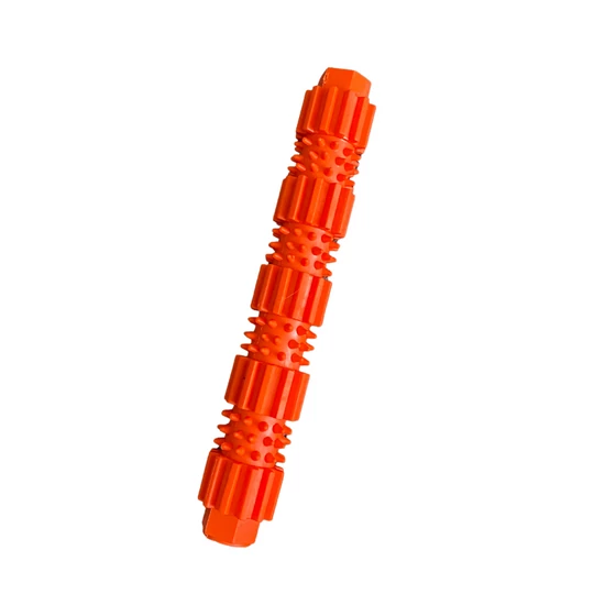 Hračka pre psov z prírodného kaučuku, 22 cm, oranžová