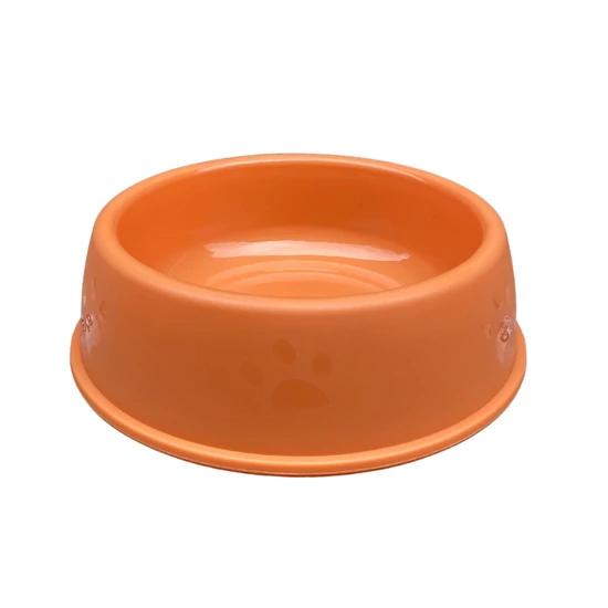 Plastová miska pre psa s motívom labky, 500 ml, viac farieb