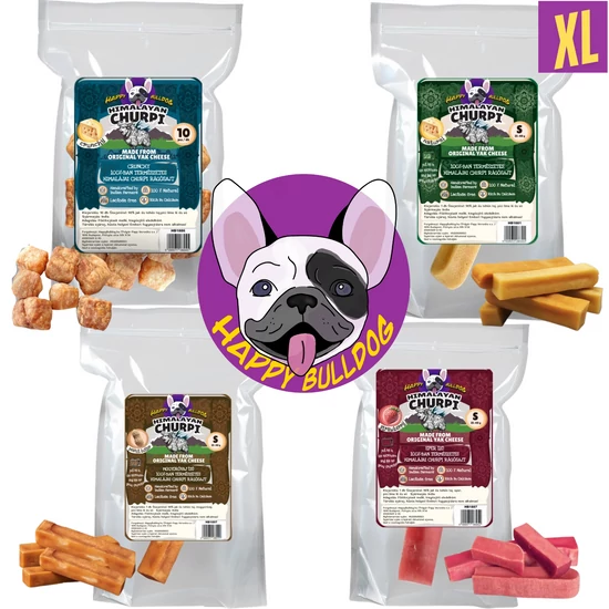 Happy Bulldog Zľavnený Churpi Balíček, XL