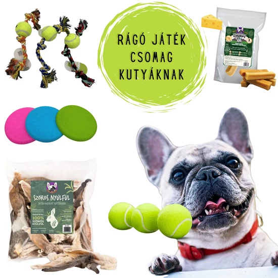 Balenie žuvacích hračiek pre psov