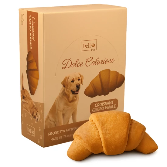 Taliansky croissant s príchuťou bravčového mäsa pre psov, 50 g