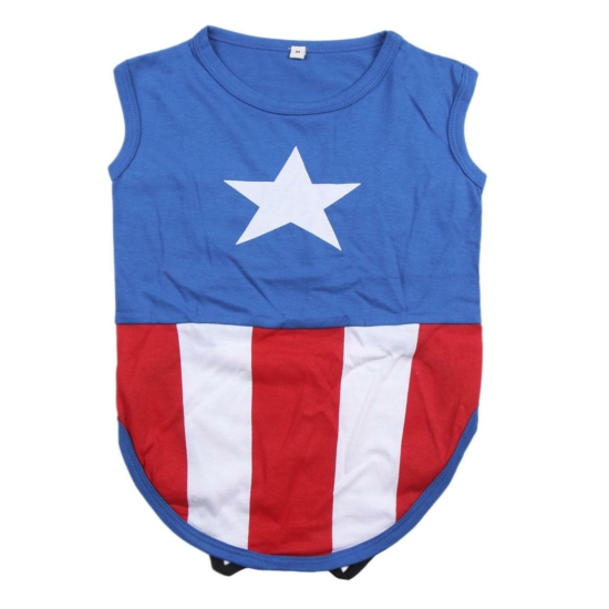 MARVEL Captain America tričko so psom, XXS