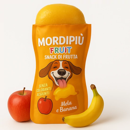 Prírodné Talianske Zmrzlina pre Psov (Banán-Jablko), 50 g