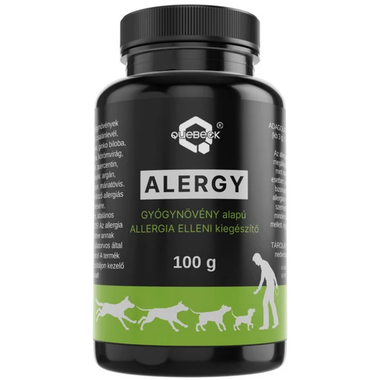 QUEBECK ALLERGY – doplnok stravy proti alergiám pre psov, 100 g