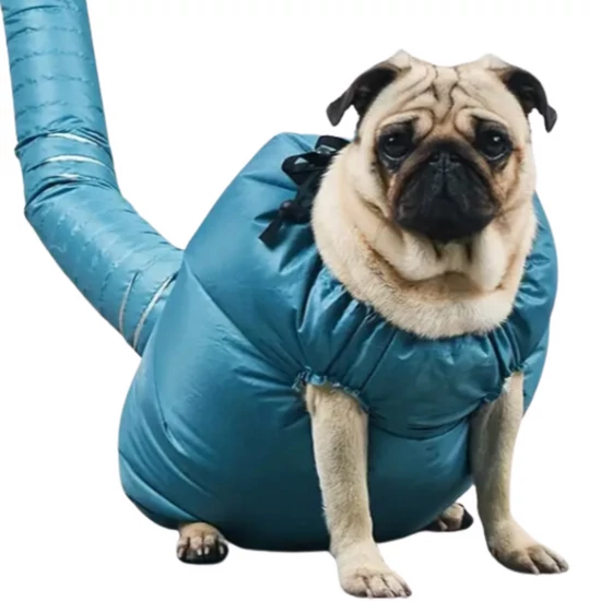 Závesný sušiaci vak pre domáce zvieratá, sušenie psov/mačiek (10-20 kg)