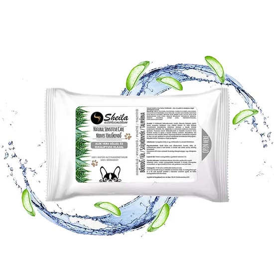 Sheila Natural Sensitive Care vlhčené obrúsky