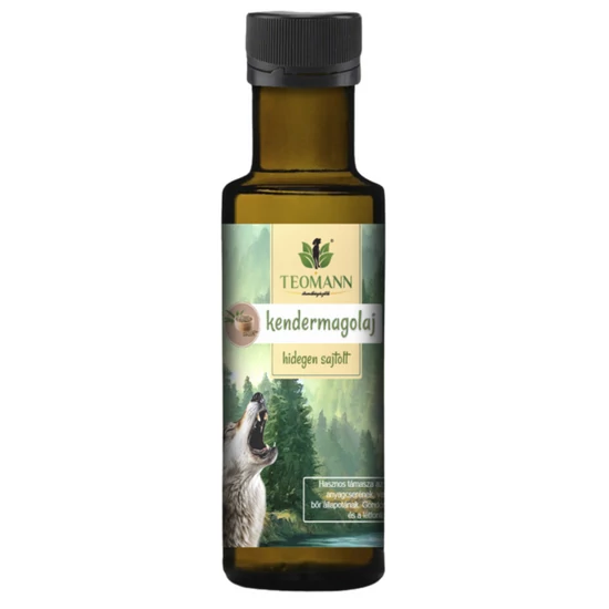 Teomann hidegen sajtolt Kendermag olaj 100ml