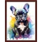 BASIC set na diamantové maľovanie, rozprávkový francúzsky buldog, 40x30 cm, bez rámu