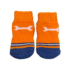 Kostené oranžové ponožky pre psov s protišmykovou podrážkou, veľkosť M